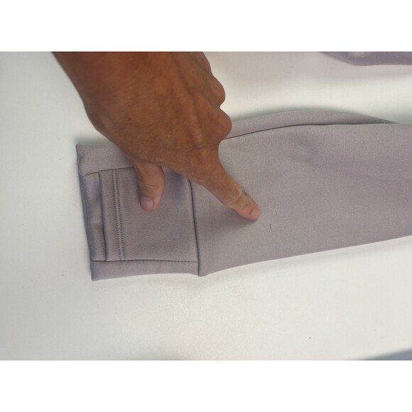 Athleta Inlet Down Puffer Jacket L Purple Lightweight Quilted Hood Outdoor - Picture 5 of 16